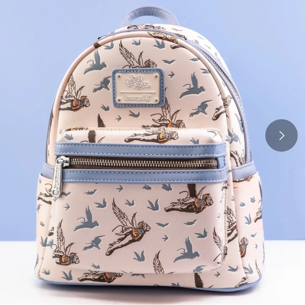 Loungefly The Wizard of Oz Winged Monkeys AOP Mini Backpack